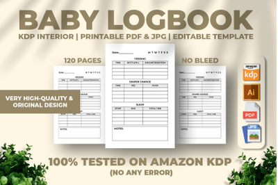 Baby Logbook KDP Interior