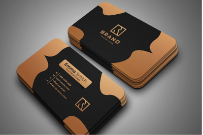 Creative Luxury Business Card