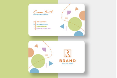 Creative Business Card For Graphic Designers