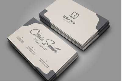 Feminine Business Card