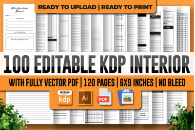 Mega Editable KDP Interior Bundle