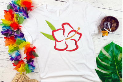 Tropical Flower | Embroidery