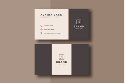 Minimalist And Clean Business Card