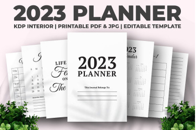 2023 Planner KDP Interior