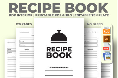 Recipe Book KDP Interior