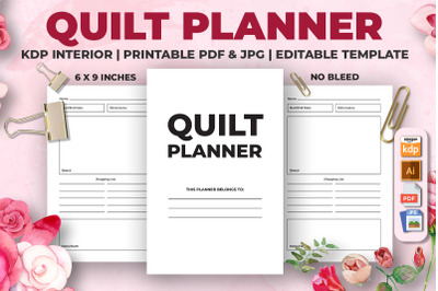 Quilt Planner KDP Interior