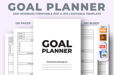 Goal Planner KDP Interior