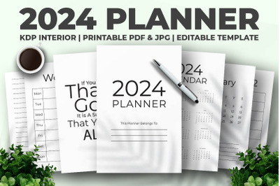 2024 Planner KDP Interior