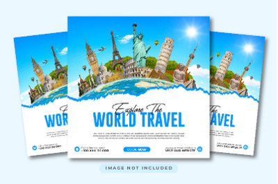 Travel Social Media Post Template