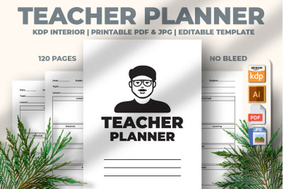 Teacher Planner KDP Interior