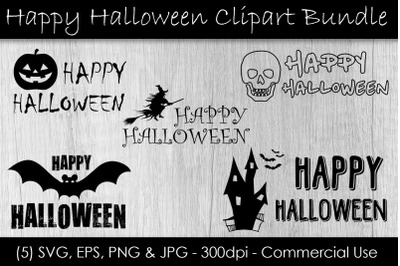 Happy Halloween SVG - Halloween Clipart