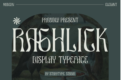 RAGHLICK Typeface