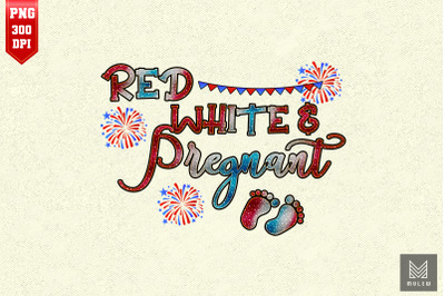 Red White And Pregnant Baby Reveal