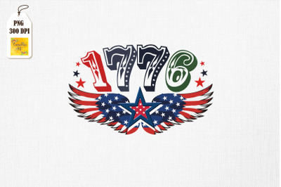 1776 Patriotic USA 4th Of July