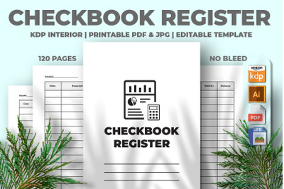 Checkbook Register KDP Interior