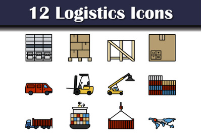 Logistics Icon Set