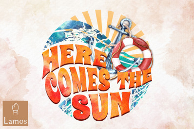 Here Comes The Sun Beach Summer Design