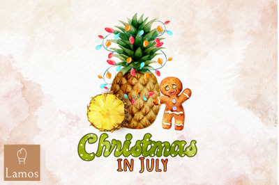 Pineapple Cookies Christmas In July PNG