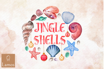 Christmas In July Jingle Shells Design