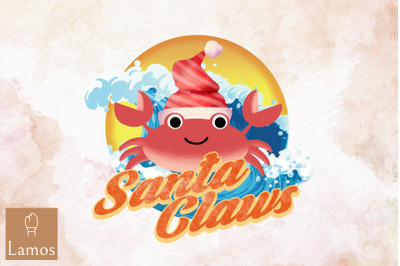 Christmas In July Santa Claws Design