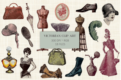 Vintage Antique Victorian Clip Art