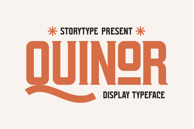 QUINOR Typeface