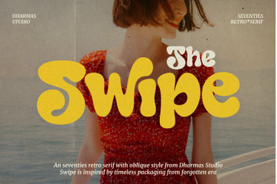 Swipe - Seventies Retro Typeface