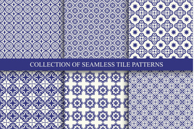 Seamless ornamental tile patterns