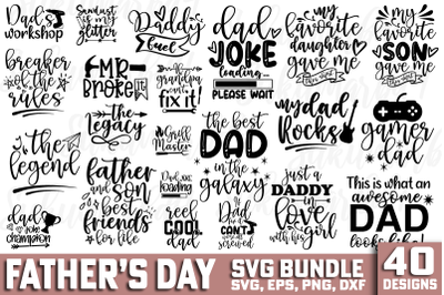 Father&#039;s Day SVG Bundle Vol.01