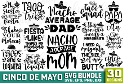 Cinco De Mayo SVG Bundle Vol.02