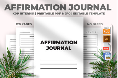 Affirmation Journal KDP Interior