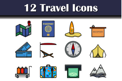 Travel Icon Set