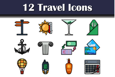 Travel Icon Set