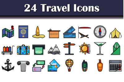 Travel Icon Set