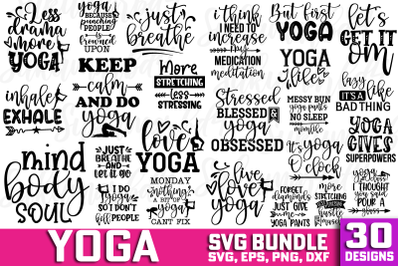 Yoga SVG Bundle Vol.02
