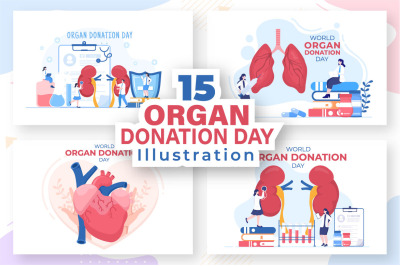 15 World Organ Donation Day Illustration