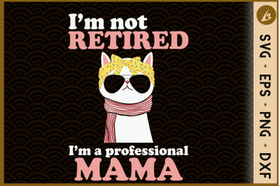 I&#039;m Not Retired I&#039;m A Professional Mama