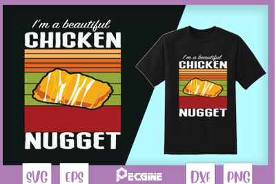 CHICKEN NUGGET Funny Cool Fast Food