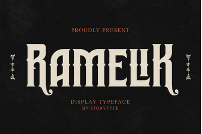 Ramelik Typeface
