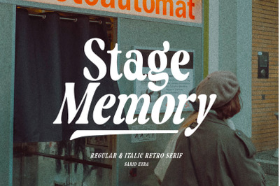 Stage Memory - Retro Serif