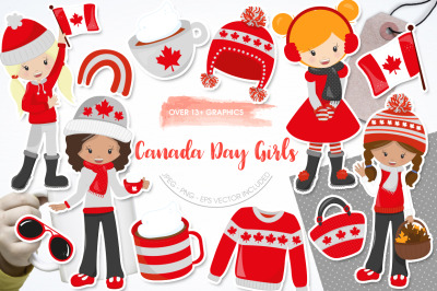 Canada Day Girls