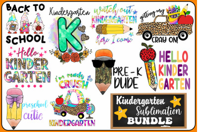 Kindergarten Graphics Design Bundle