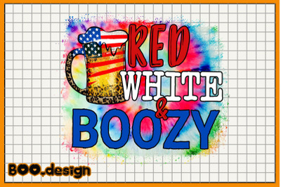 Red White And Boozy Graphics