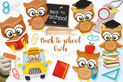 Back to School Owls