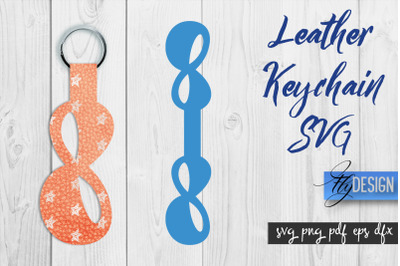 Leather Keychain Alphabet SVG | Key Fob Numbers SVG | Bag Tag Design