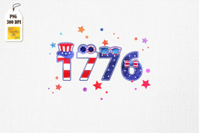 1776 Patriotic USA America 4th Of July