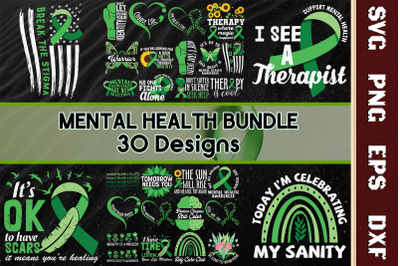 Mental Health Bundle-30 Designs-220608