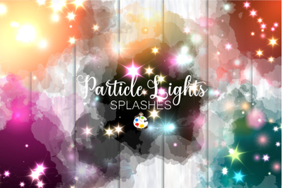 Particle Lights - Starry Space Plasma Splashes