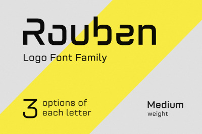 Rouben Medium - Font For Logos