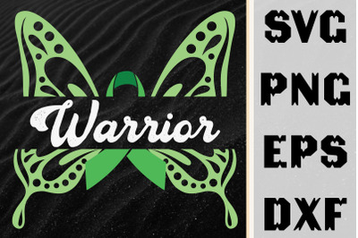 Semicolon Butterfly Warrior Design